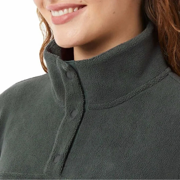 32 Degrees Ladies' Snap Fleece Pullover XXL - Picture 8 of 10